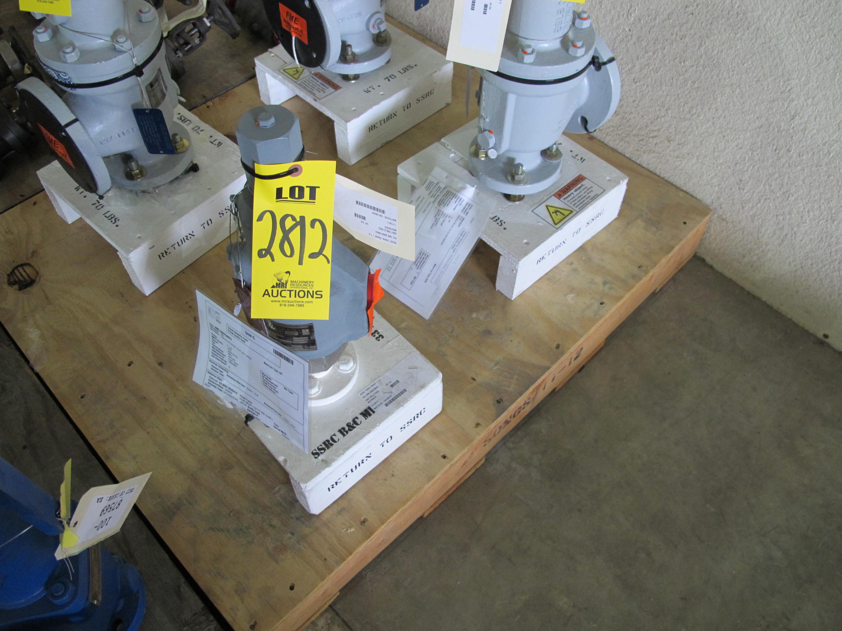 VALVE, RELIEF TYPE, 1-1/2" X 2" SIZE, CLASS 150# RATING, SS MATERIAL, FNPT CONNECTIONS, ASME III CLASS 3 SPECIFICATION, 7.5 PSIG SET PRESSURE STYLE. VALVE CODE 1970-2 (1-1-1-2)-XNC3088, PART # 1-1/2-1970-2 (W-51) LOADING & HANDLING FEE $15-